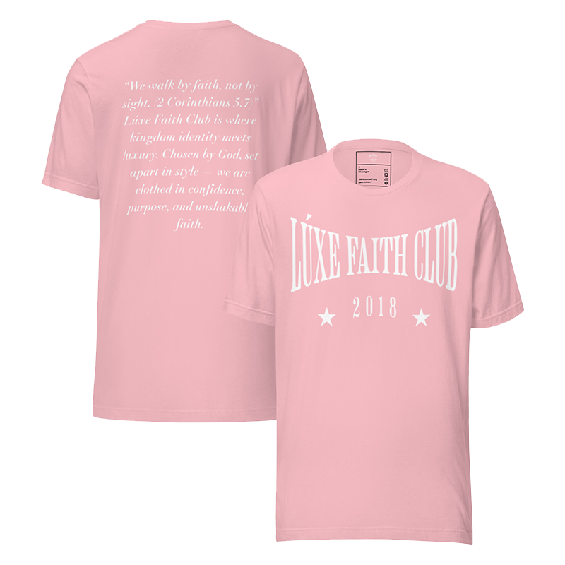 Lúxe Faith Club Tee