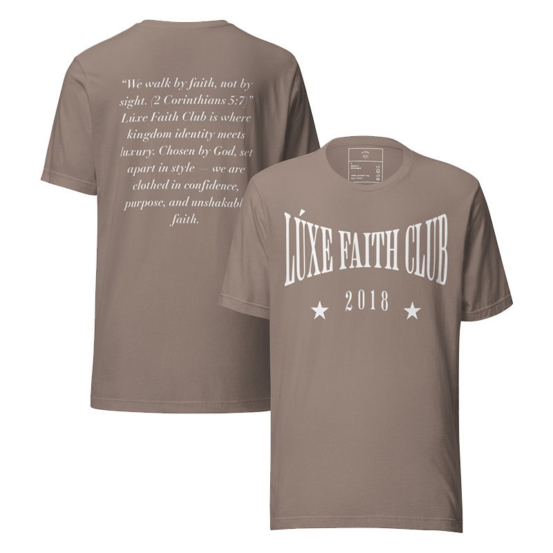 Lúxe Faith Club Tee